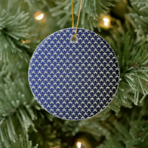 Ancient Egyptian Stars Ceramic Tree Decoration