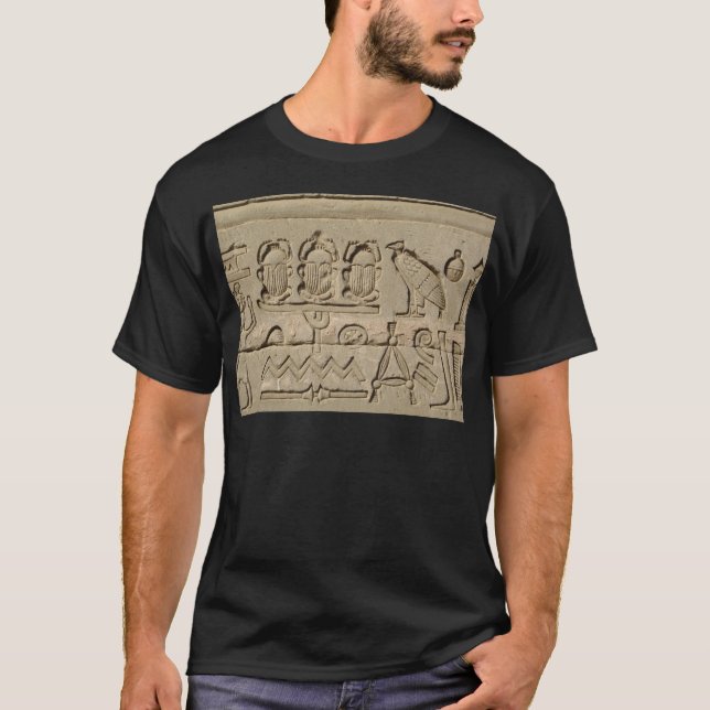 Ancient Egyptian Symbols T-Shirt (Front)