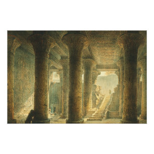 Ancient Egyptian Temple of Esna Poster