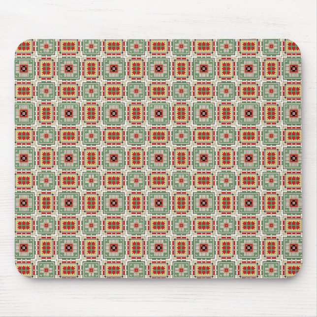 Ancient Egyptian Terrazzo 04 Mouse Mat (Front)