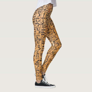 Ancient Egyptian Writing  Leggings