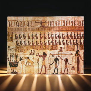 Ancient Egyptians Death Court Maat Godess Postcard