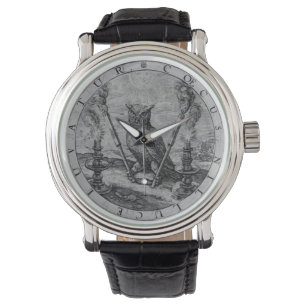 Ancient Emblem -Owl - Light of Wisdom Wrist Watch