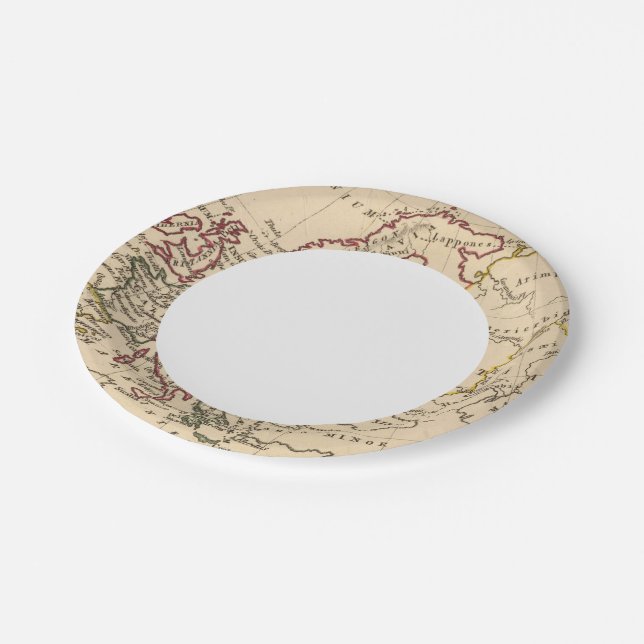Ancient Europe Paper Plate (Angled)