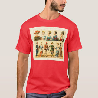 Ancient European fashion and lifestyle Middle Ages T-Shirt