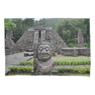 Ancient Exotic Temple Candi Sukuh Pillowcase
