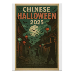 Ancient Fears Rise Again – Chinese Halloween 2025 Poster