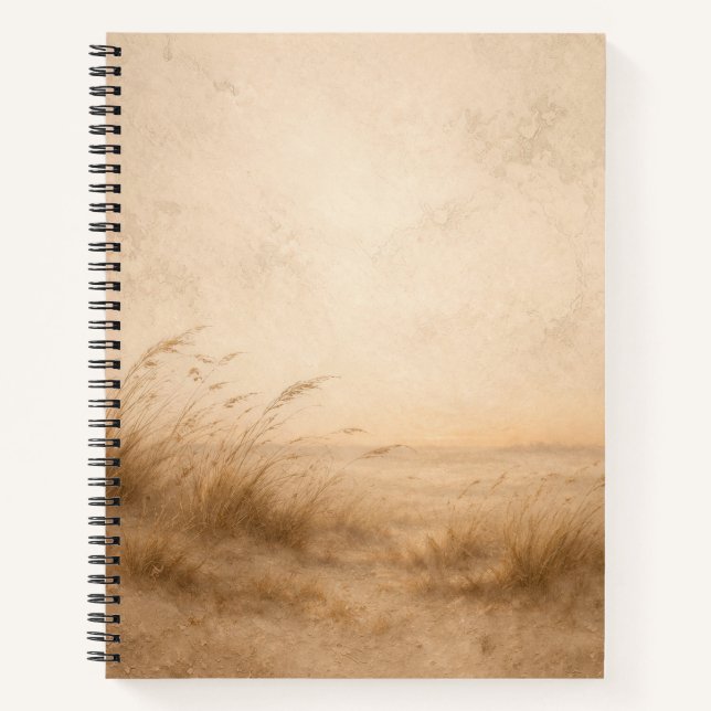Ancient Field | Landscape Art | Notebook (Front)