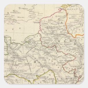 Ancient France Square Sticker