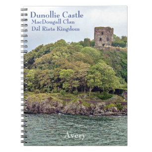 Ancient Gaelic Dunollie Castle Home Of MacDougalls Notebook