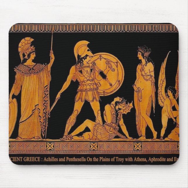 Ancient God And Goddess Frieze - Greece Mouse Mat (Front)