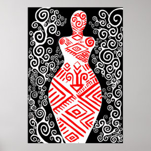Ancient goddess poster