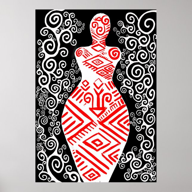 Ancient goddess poster (Front)