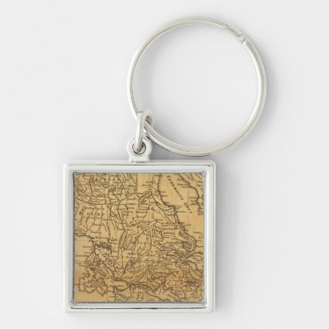 Ancient Greece 2 Key Ring (Front)
