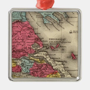 Ancient Greece 2 Metal Tree Decoration