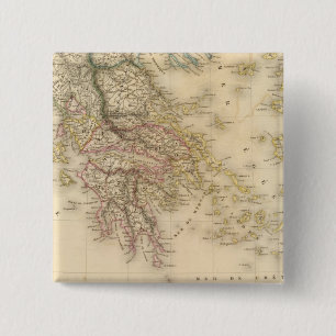 Ancient Greece 3 15 Cm Square Badge