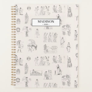 Ancient Greece Classical Greek History Pattern Planner