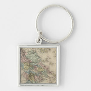 Ancient Greece Key Ring