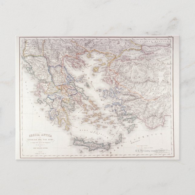 Ancient Greece Postcard (Front)