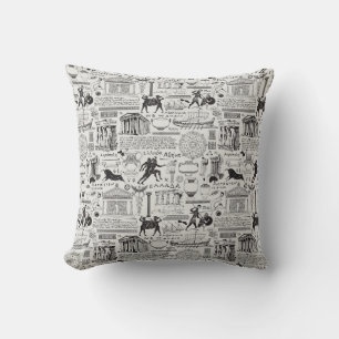 Ancient Greece Throw Pillow