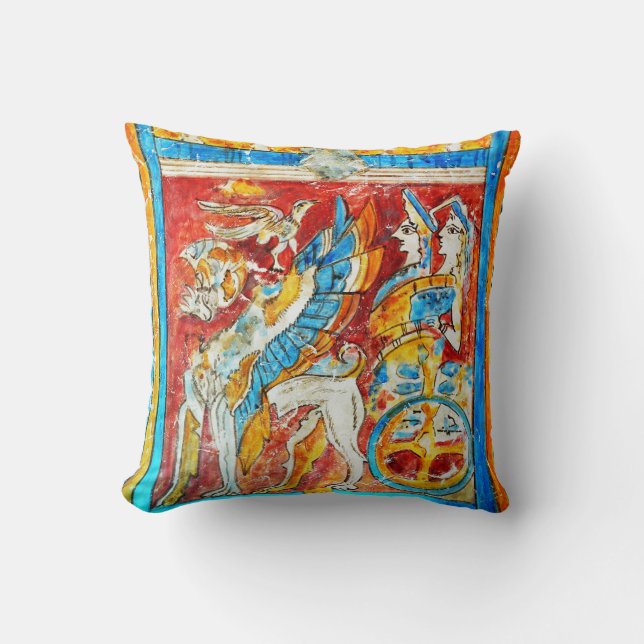 ancient greece traditional greek mythology wall pa cushion (Front)