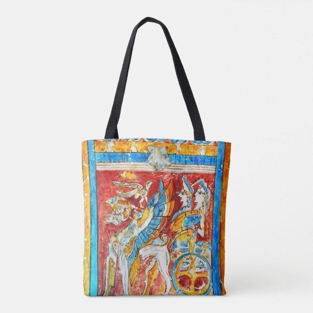 ancient greece traditional greek mythology wall pa tote bag (Back)