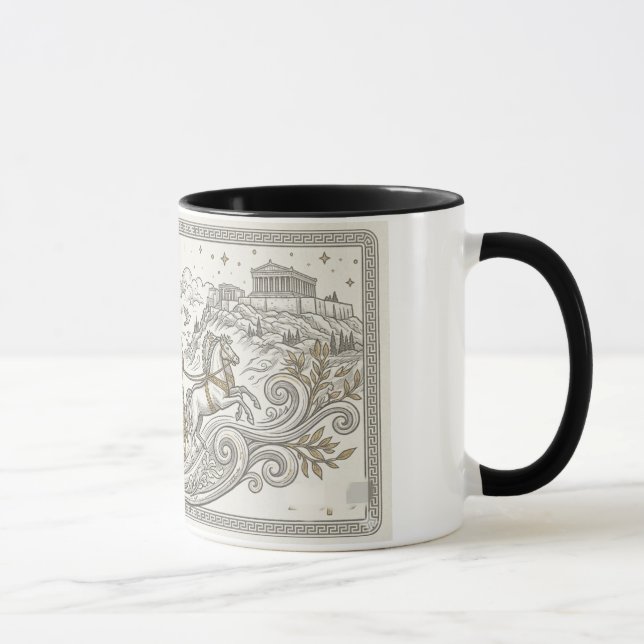 Ancient Greece With Digital AI Artwork Mug (Right)