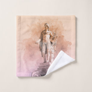 Ancient Greek Apollo Statue Wash Cloth – Classic 