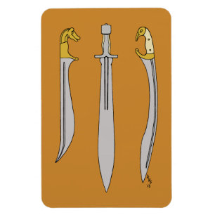 Ancient Greek Blades Magnet