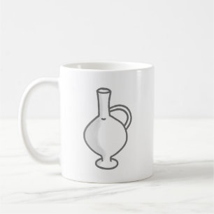 Ancient Greek Ceramic Amphora Pottery Coffee Mug