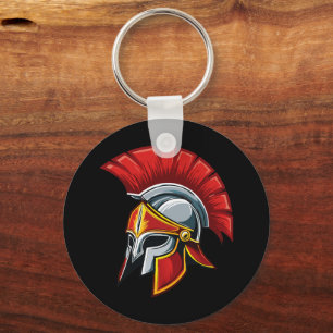 Ancient Greek Corinthian helmet Key Ring