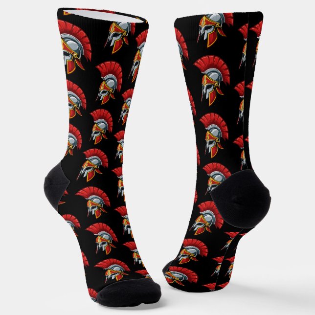 Ancient Greek Corinthian helmet Socks (Angled)