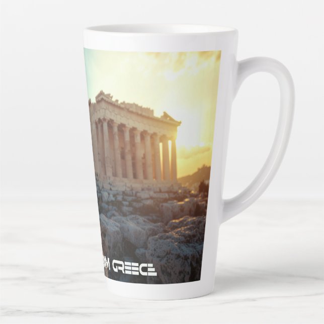 ANCIENT GREEK GODDESS LATTE MUG (Right)