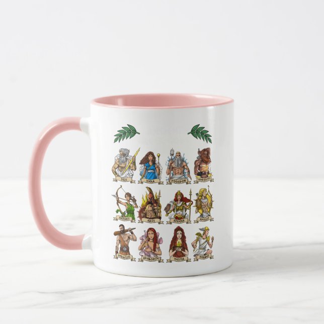 Ancient Greek Gods Mug (Left)