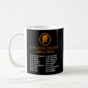 Ancient Greek History Alexander The Great World To Coffee Mug