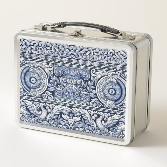 Ancient Greek Metal Lunch Box (Front)