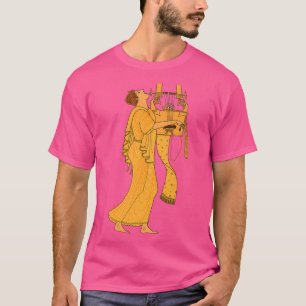 Ancient Greek Musician Singing amp Playing Kithara T-Shirt