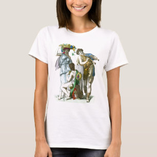 Ancient Greek Musicians and Country Folk T-Shirt