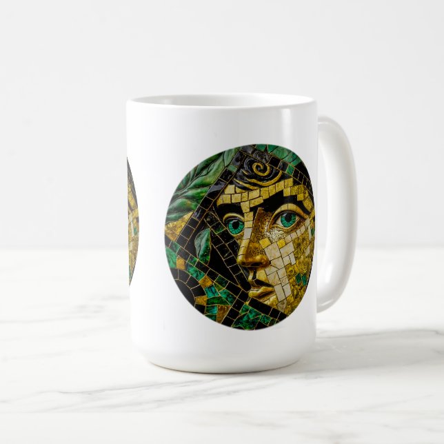 Ancient Greek Mystery Classic Mug, 15 oz  Coffee Mug (Front Right)
