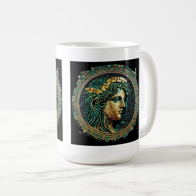 Ancient Greek Mystery Classic Mug, 15 oz  Coffee Mug (Front Right)