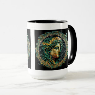 Ancient Greek Mystery Combo Mug, 15 oz  Mug