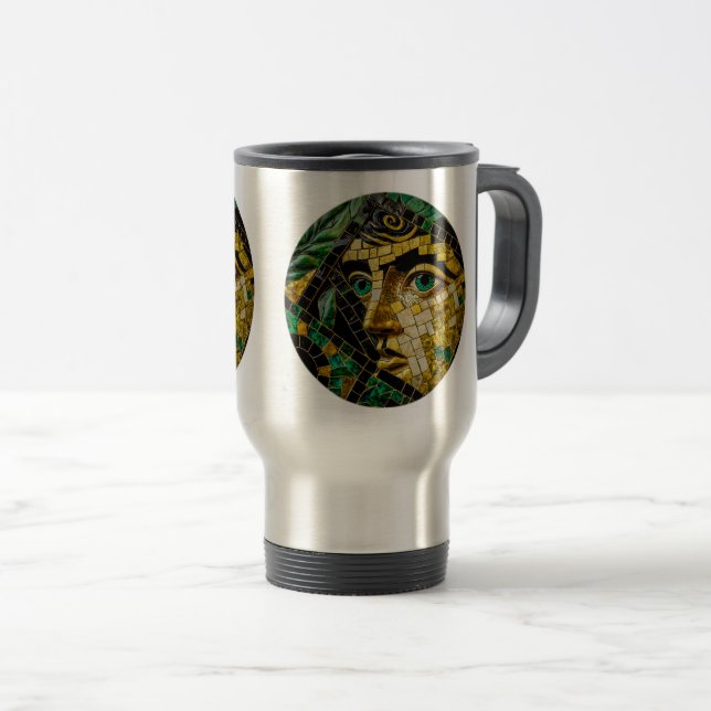 Ancient Greek Mystery Travel/Commuter Mug, 15 oz  Travel Mug (Front Right)