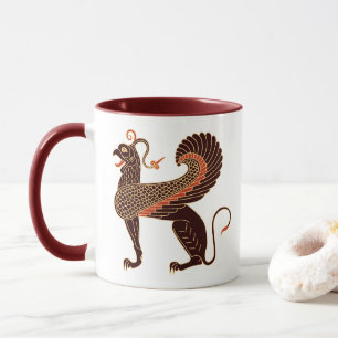 Ancient Greek Mythological Beast Griffin Mug