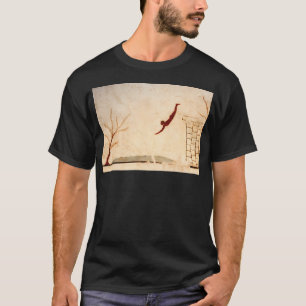 Ancient Greek Painting C.470 Bc - Tomb Of The Dive T-Shirt