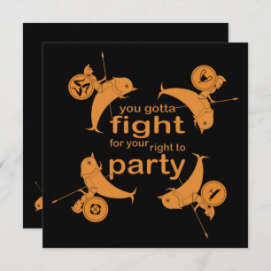 Ancient Greek Party (Symposium) Invitation