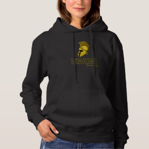 Ancient Greek Quote - Pericles - Classical Athens Hoodie