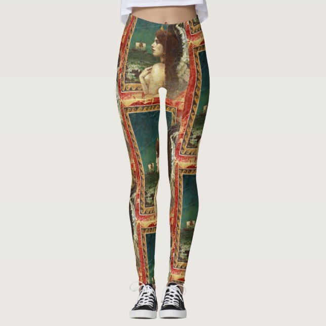 Ancient Greek Siren Leggings (Front)