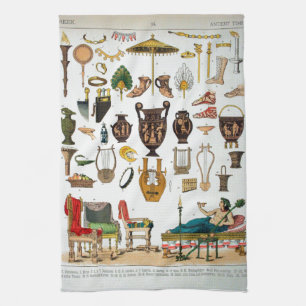 Ancient Greek Tea Towel