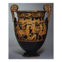 Ancient Greek Terracotta Volute-Krater ca. 450 BCE