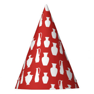 Ancient Greek Vases Jars Pattern Paper Hat